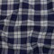1 Yard Blue and Gray Plaid Cotton Flannel Fabric 56 inch Width